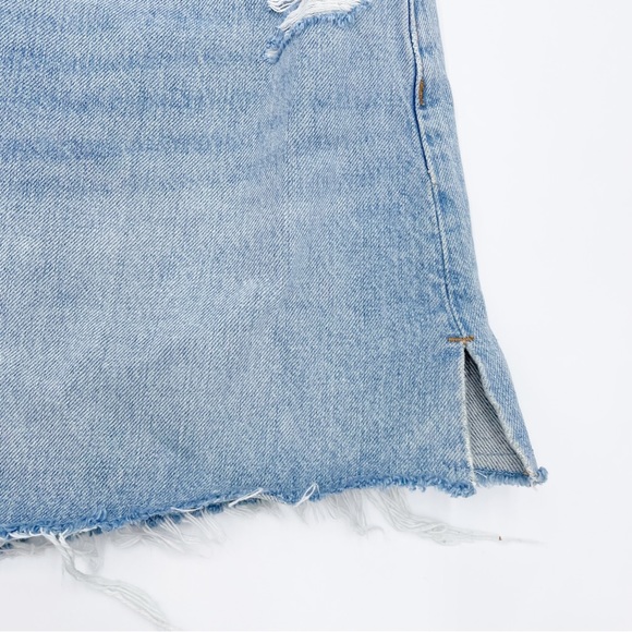 NEW Madewell Plus Relaxed Denim Shorts in Madera Wash Side-Slit Edition Size 24W - Picture 9 of 13